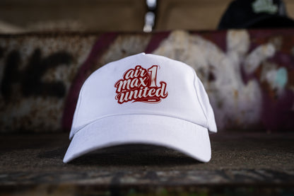 AM1U White Red Cap