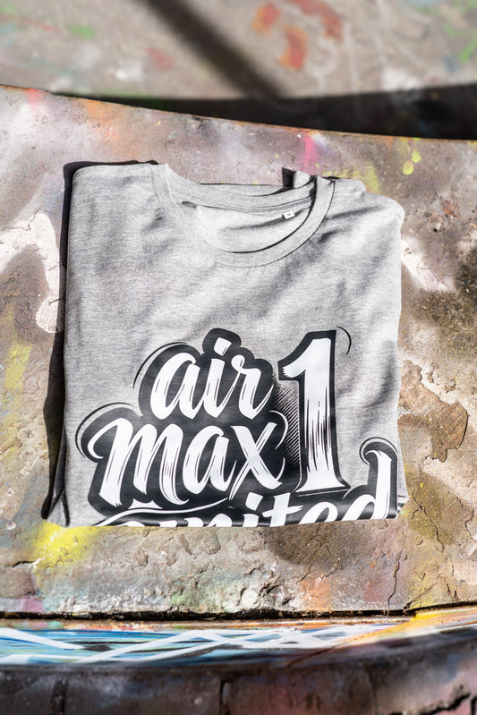AM1U Grey Blue Tee